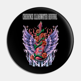 CREDENCE CLEARWATER BAND Pin