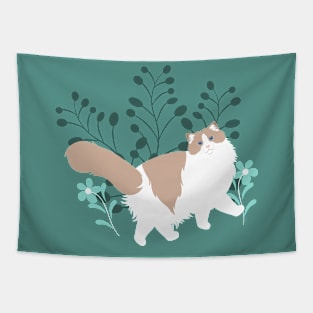 Elegant Ragdoll Cat Tapestry