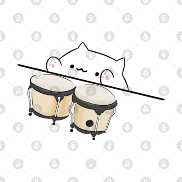 Bongo Cat Meme by Barnyardy