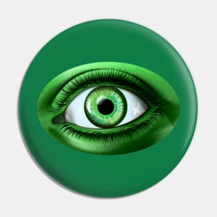 Sexy Green Eye Pin