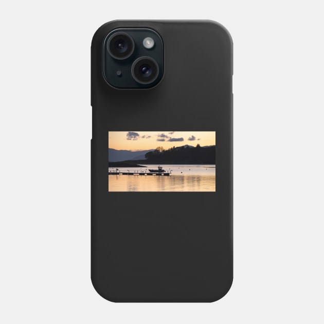 Sunset, Sound of Shuna Phone Case by jldunbar