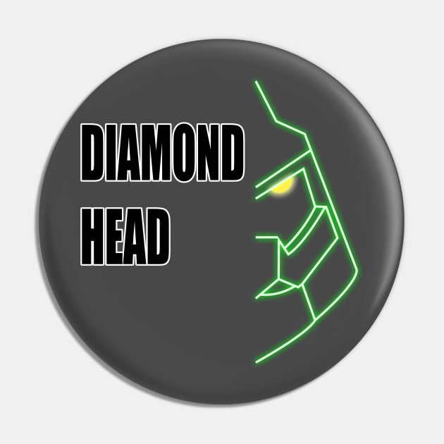 Ben ten diamond head Pin by Neonartist