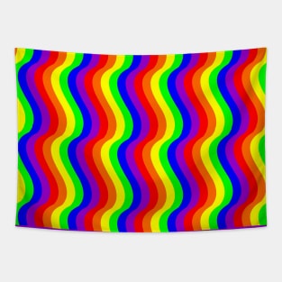 Pride Rainbow Pattern #3 Tapestry