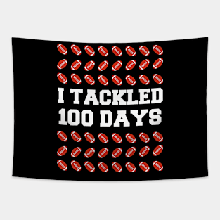 100th Day of School Boys Girls Kids 100 Days of School Tapestry