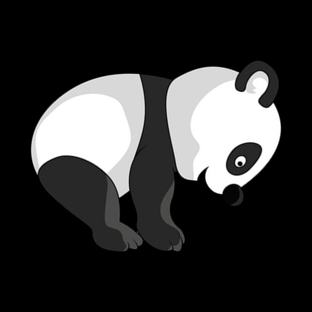 Panda Bear Gift Idea Design Motif by Shirtjaeger