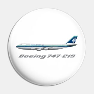 Air New Zealand 747-219 Clasic Livery Pin