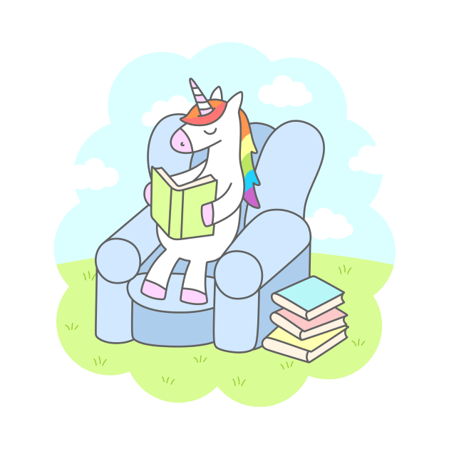 Unicorn Reader by sombrasblancas