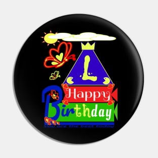 Happy Birthday Alphabet Letter (( L )) You are the best today Pin