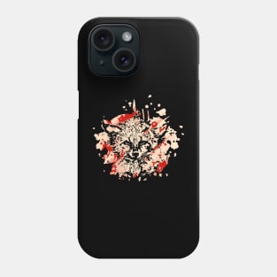 bloody fox Phone Case