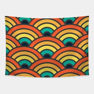 Waves Pattern Tapestry