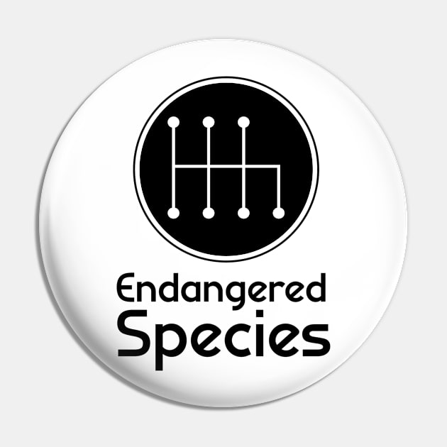 Endangered Species Pin by Vroomium