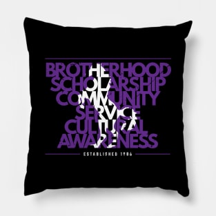 1986 Coast To Coast Lambda Beta Royal Purple Sigma Lambda Pillow
