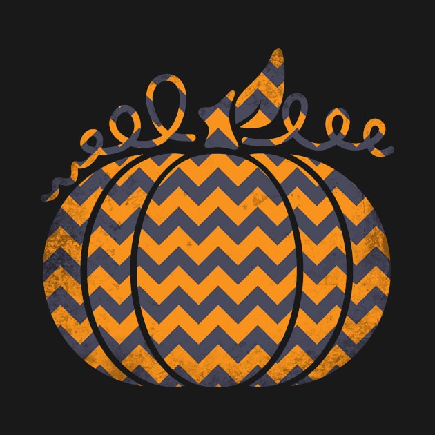 PUMPKIN WITH ZIG ZAG PATTERN by Scarebaby