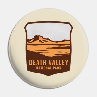 Death Valley National Park Minimal Emblem Pin