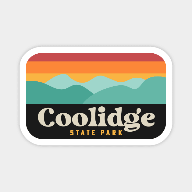 Coolidge State Park Vermont Magnet by PodDesignShop