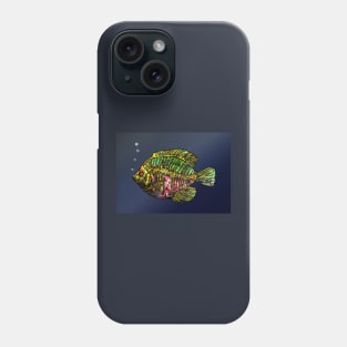 Skeleton Fish 1 Phone Case