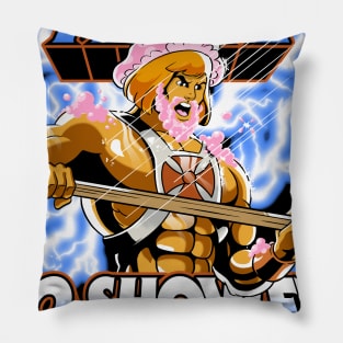 By the Shower of Grayskull Pillow