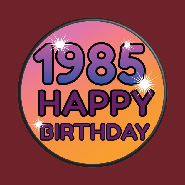 1985 Birthday by emojiawesome