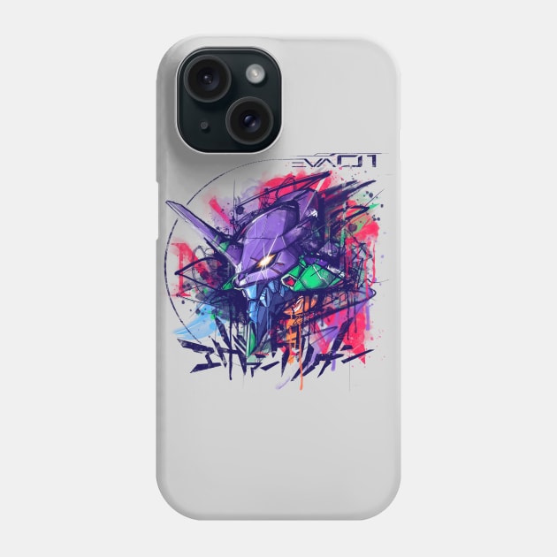 Eva01 Phone Case by Cyberframe