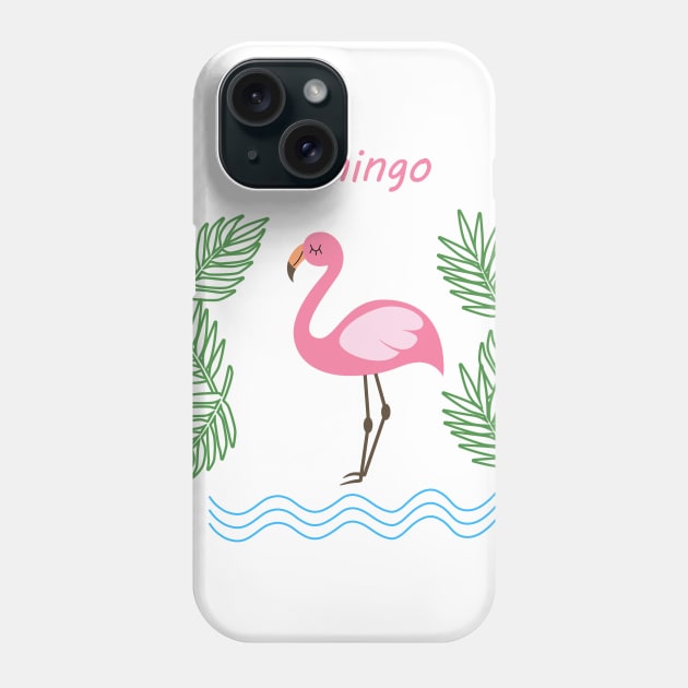 Flamingo Phone Case by valentinahramov