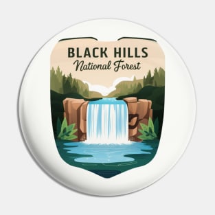 Black Hills National Forest Landscape Pin