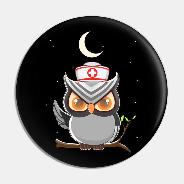 Chibi Anime Night Owl Nurse International Nurse Day - International Nurse Day - Pin | TeePublic Chibi Anime Night Owl Nurse International Nurse Day - International Nurse Day - Pin | TeePublic