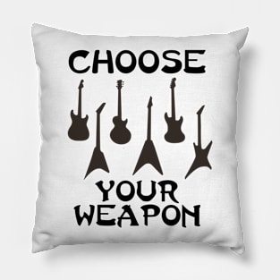 guitar battle Pillow