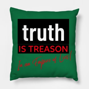 Wake up America - Push Back for The Truth to be told... Pillow