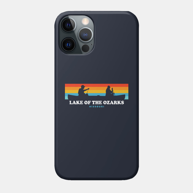 Lake Of The Ozarks Missouri Canoe - Lake Of The Ozarks - Phone Case