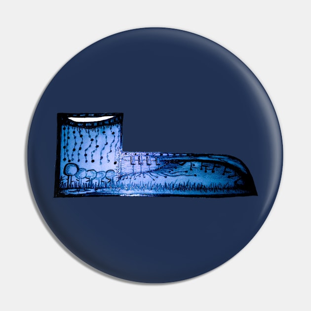 Blue Shoe Pin by IanWylie87