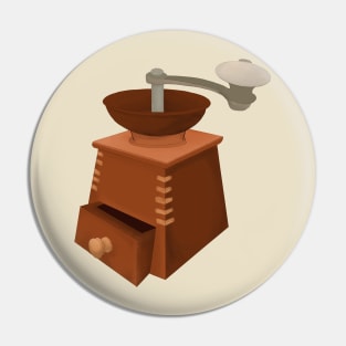 Coffee Mill Pin