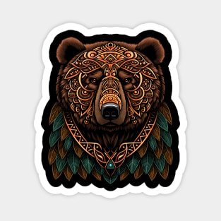 Bear tribal chief Magnet