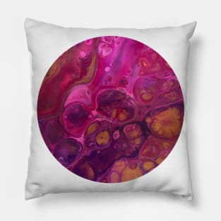 Pink Passion / Acrylic Pouring Pillow