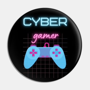 Cyber Gamer Pin