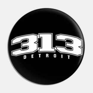 313 Detroit Pin