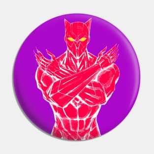 wakanda in vibranium the black panther Pin