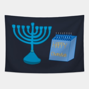 Happy Chanukah! Tapestry