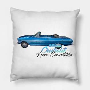 1962 Chevrolet Nova Convertible Pillow