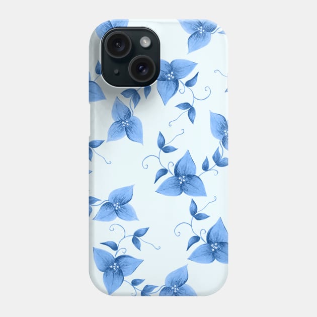 Cool Bougainvillea Phone Case by SpeareCreations