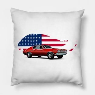 Chevelle USA Print Pillow