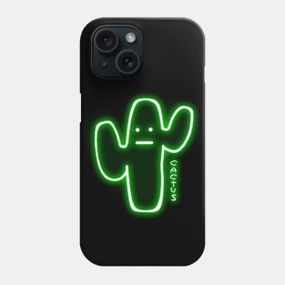 Cactus neon Phone Case