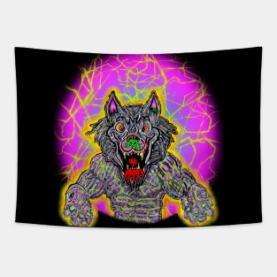 Wolves Are Tuff Tapestry