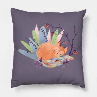 Sleeping Fox Pillow