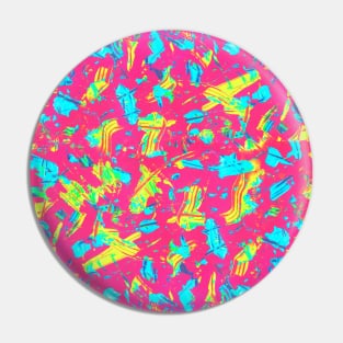 NEON PAINT PINK Pin