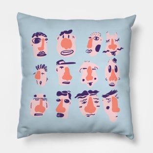 FACES MOOD Pillow