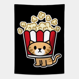 PopCorn Cat Tapestry