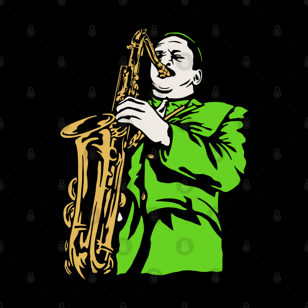 Saxophonist by TambuStore