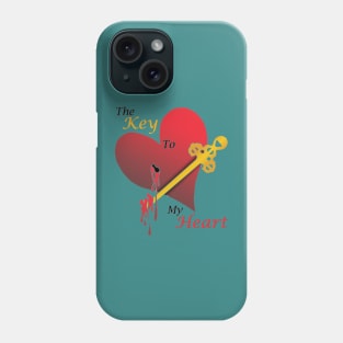 The Key to My Heart Phone Case