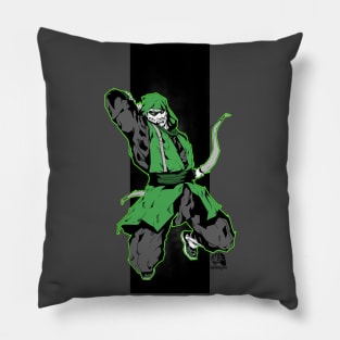 Green Hood Pillow