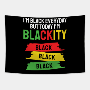 Blackity black black Tapestry